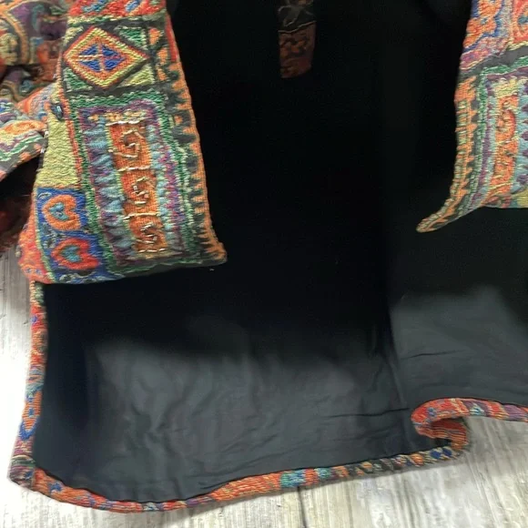 Chico’s Tapestry Look Jacket Size (3) (XL) Mint Condition - Picture 8 of 10